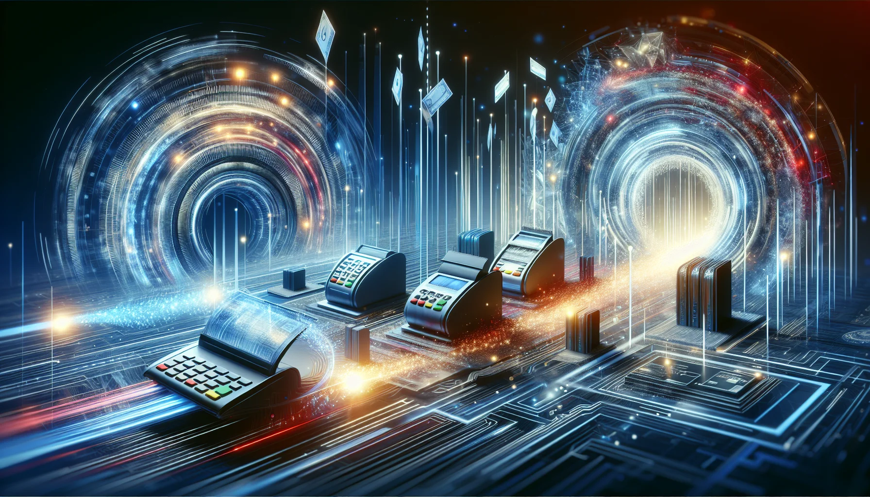 Illustration of payment gateways and processors